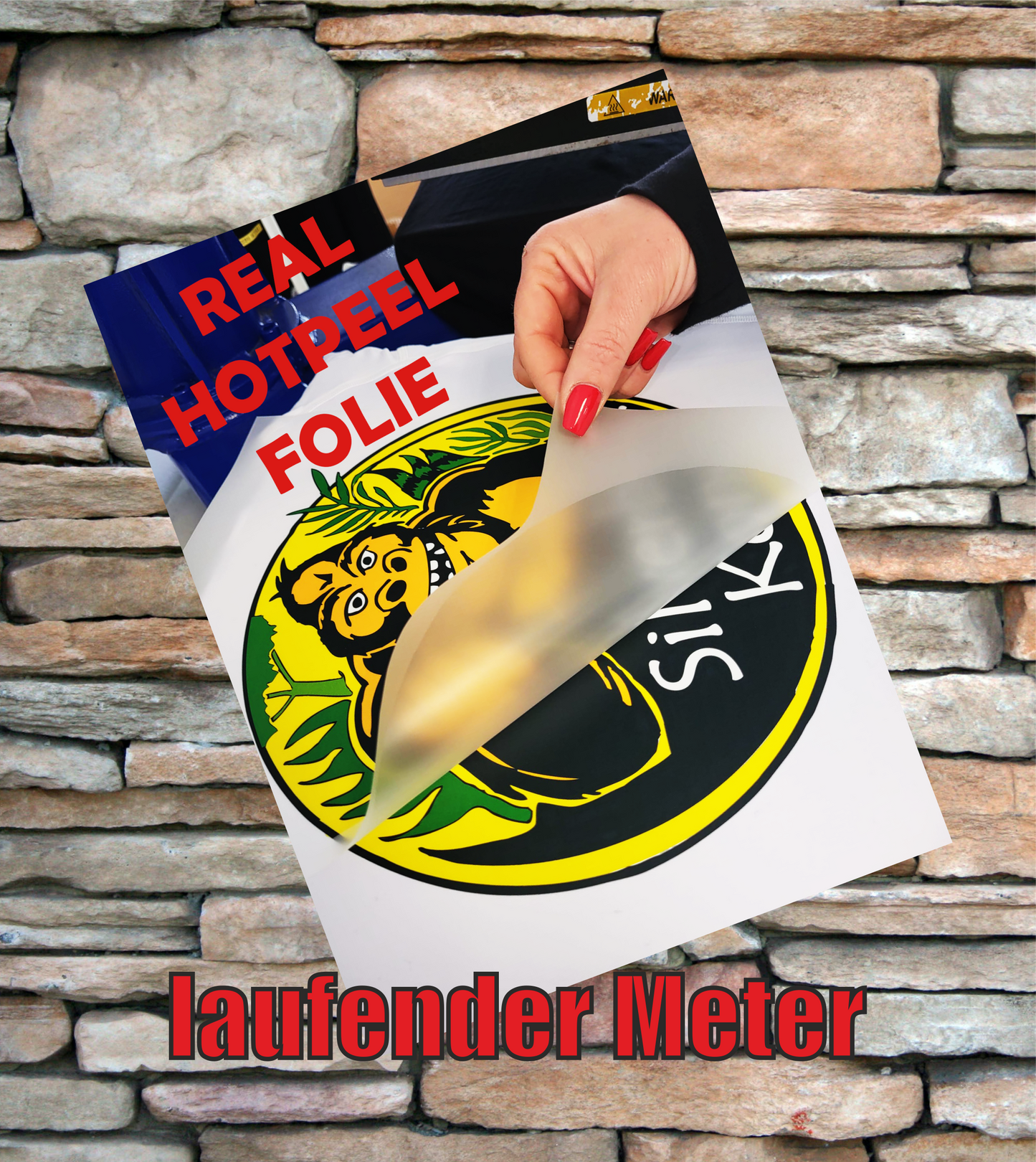 ***NEU***DTF Transfer 100x56 cm mit Anti-Farbmigrations-Barriere (Blockout) NUR REINWEISS